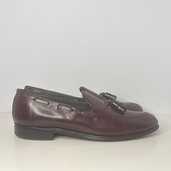 FootJoy Men\'s Dark Red Tassel Loafers main image 6